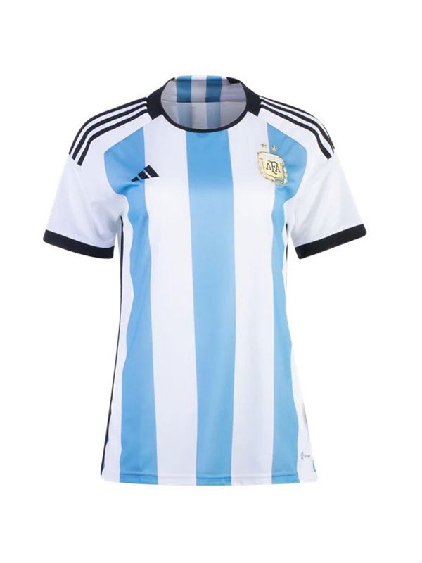 Argentina maglia da casa femminile prima divisa da calcio da donna divisa sportiva da calcio top maglia 2022